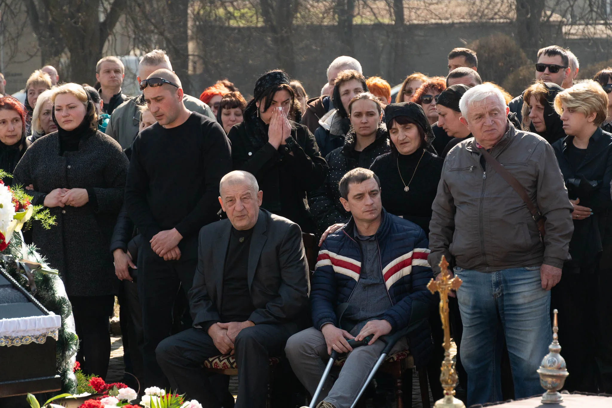 Ужгород сьогодні провів в останню земну дорогу 39-річного військовослужбовця, солдата, стрільця-зенітника Ярослава Малюка