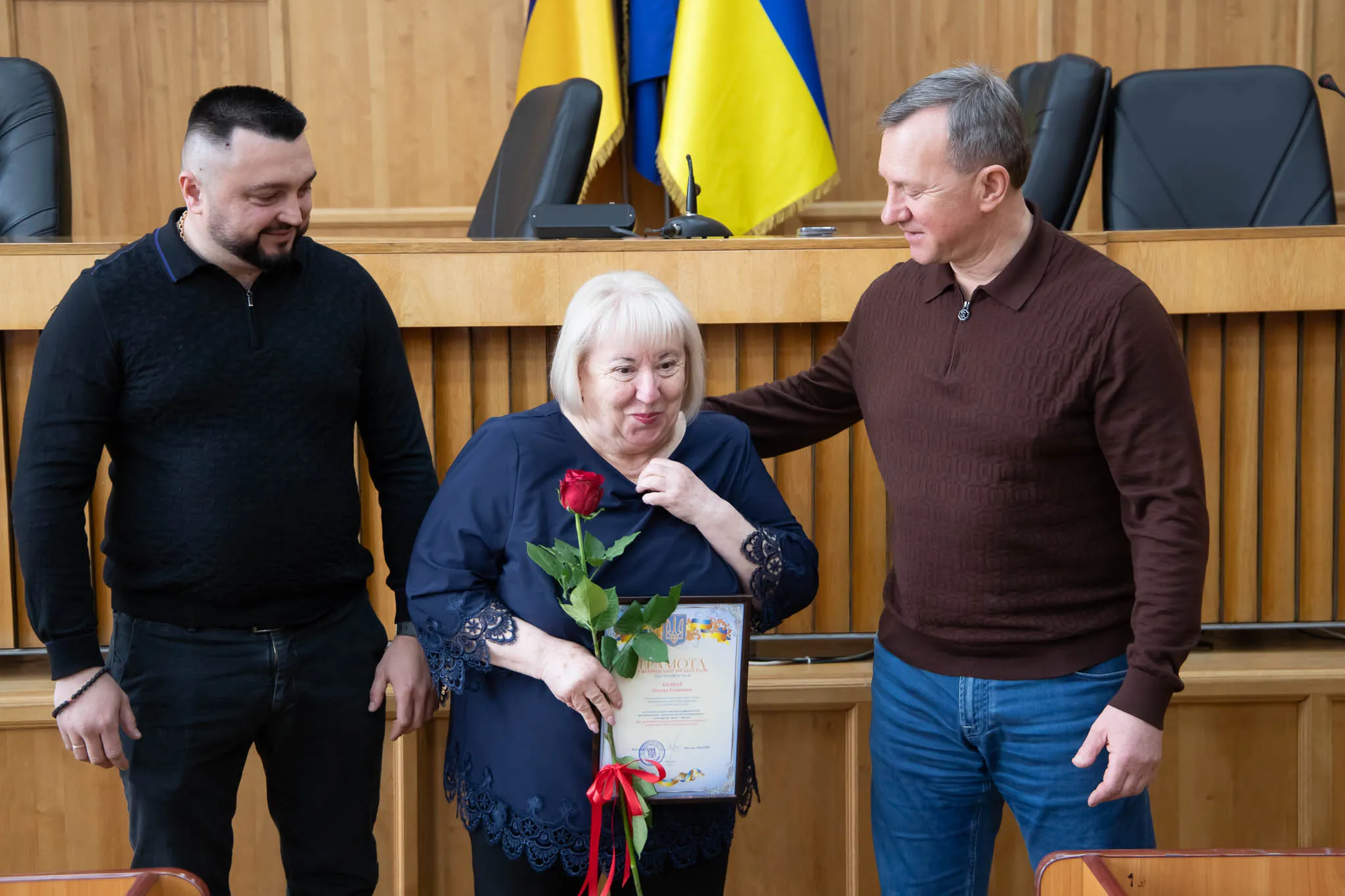 В Ужгородській міськраді привітали працівників комунальної сфери з професійним святом