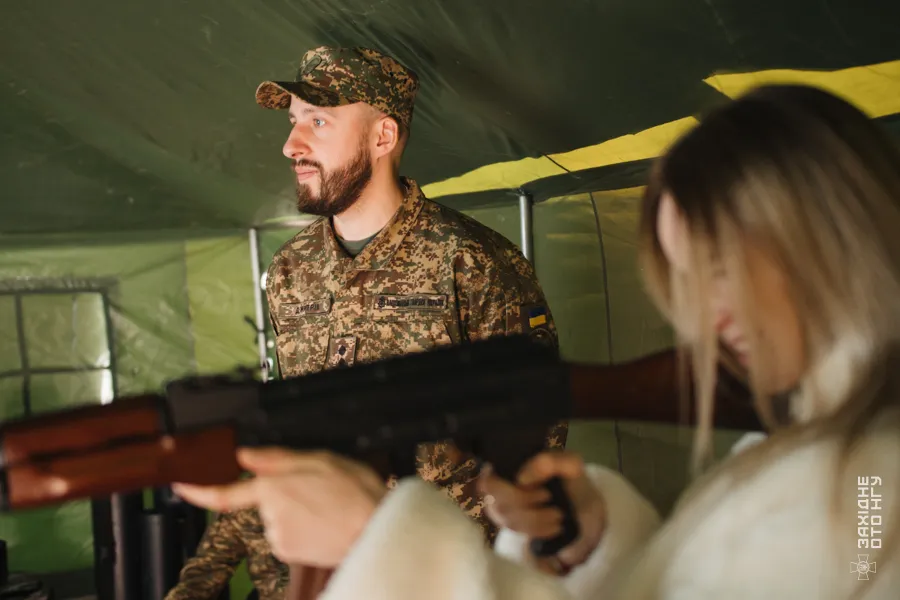 Нацгвардія в Ужгороді демонстрація сили та готовності до захисту