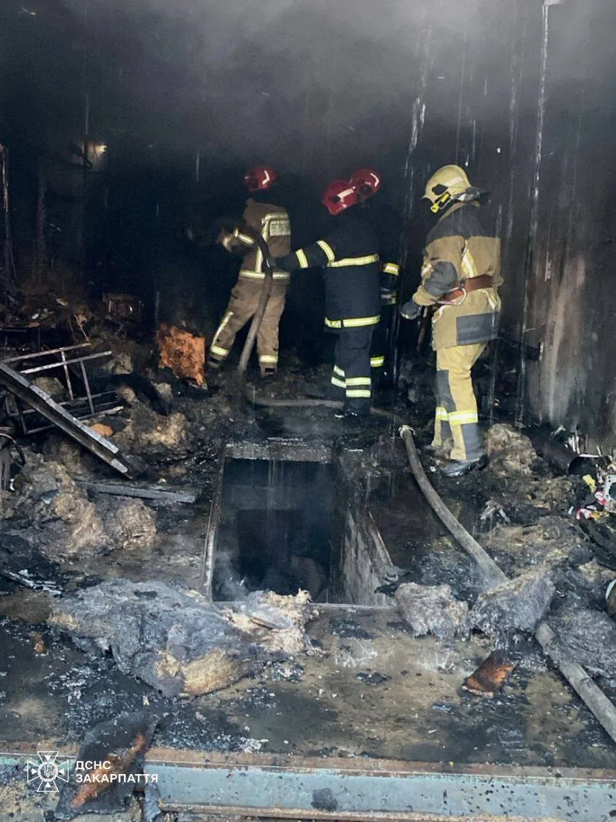 Трагедія в Ужгороді: чоловік загинув під час пожежі в гаражі