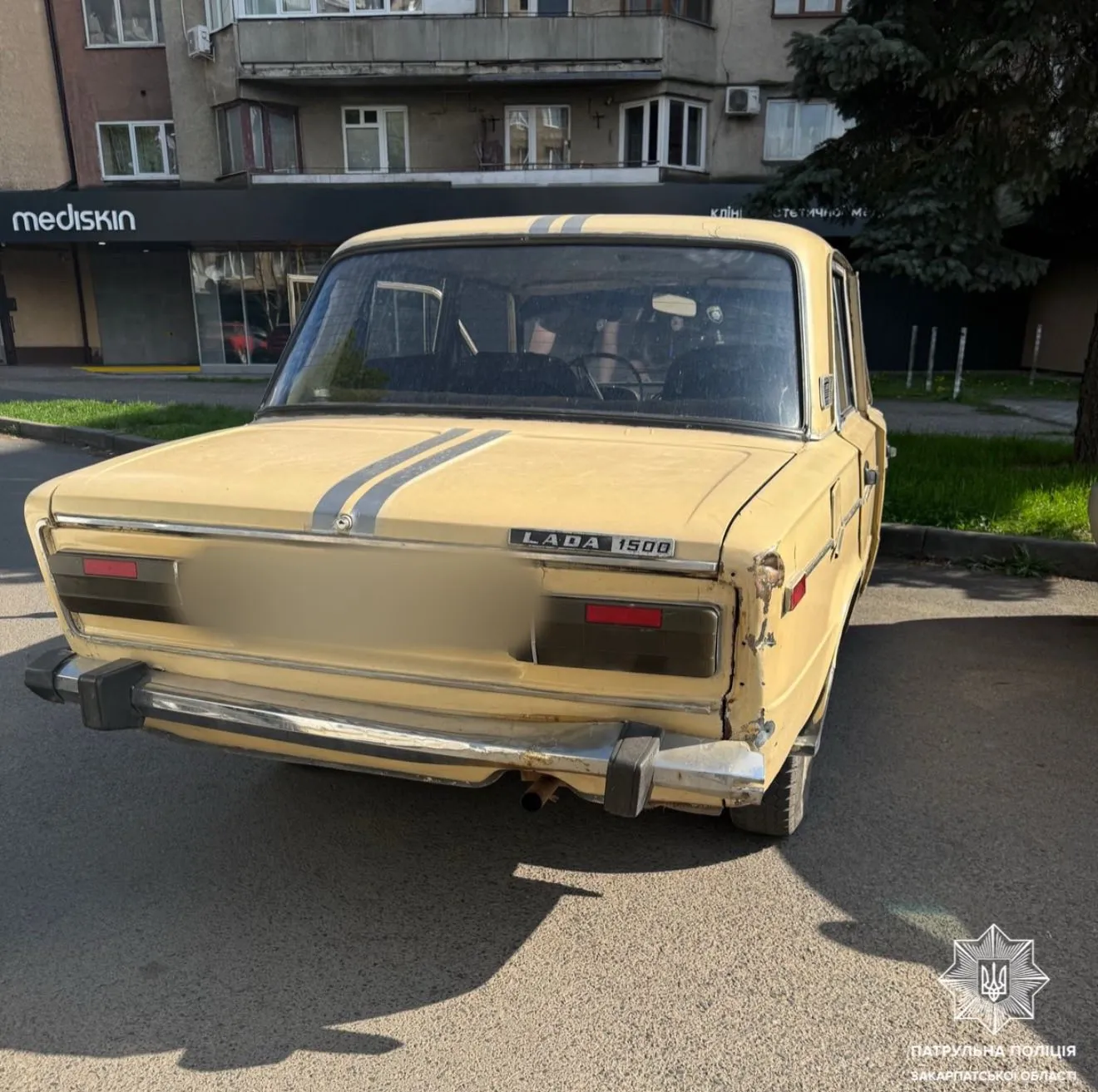 Неповнолітній водій ВАЗ затриманий у стані сильного алкогольного сп’яніння