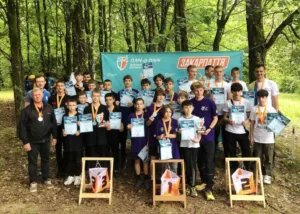 Подвійна перемога Ужгорода на обласних змаганнях зі спортивного орієнтування