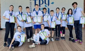 Ужгородські школярі тріумфували на Всеукраїнському заході “Швидше, вище, сильніше – разом!”