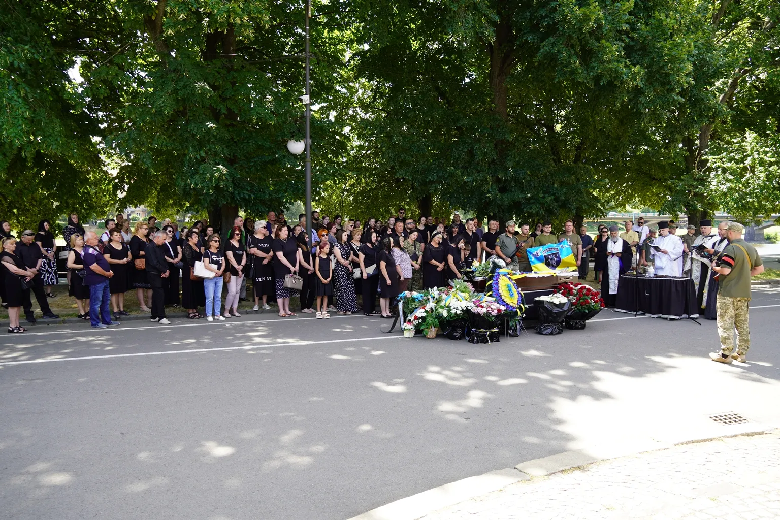 Ужгород провів в останню путь солдата Сергія Гвоздецького