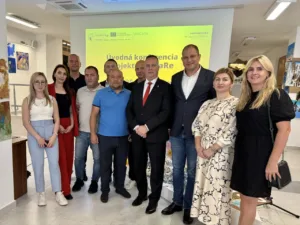 Ужгородська делегація взяла участь у стартовій конференції екологічного проєкту в Міхаловце