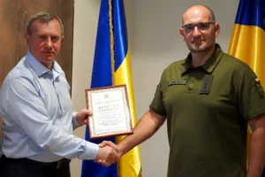 Ужгородська міська рада отримала Почесну грамоту від Держспецзв’язку за підтримку підрозділу
