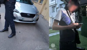 В Ужгороді затримали водія, який повторно сів за кермо п’яним і без прав