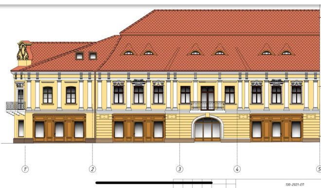 палац Вайди - Волошина, 1 проєкт