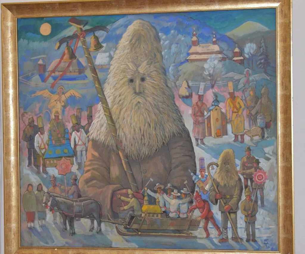 В Ужгороді відкрили виставку Тараса Данилича «Традиції на полотні»