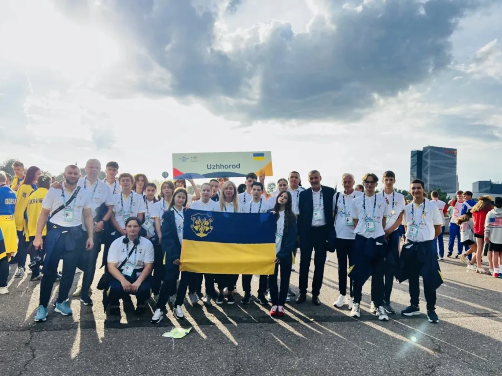 Тріумф Ужгорода на Міжнародних дитячих іграх Тріумф Ужгорода на Міжнародних дитячих іграх