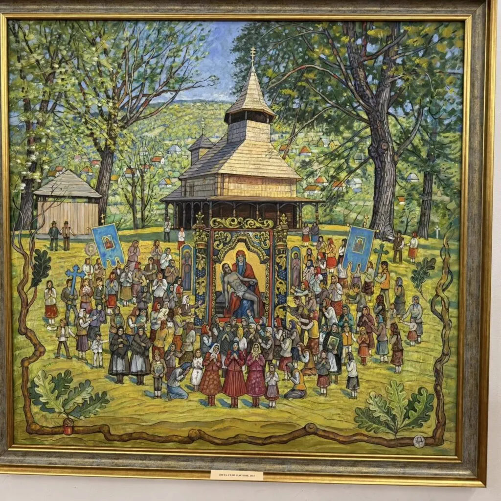 В Ужгороді відкрили виставку Тараса Данилича «Традиції на полотні»