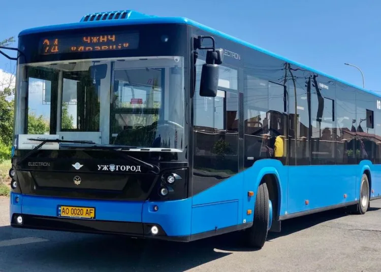 Розклад автобуса 24 в Ужгороді