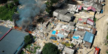 Дрон рятувальників виявив пожежу під час навчань в Ужгороді