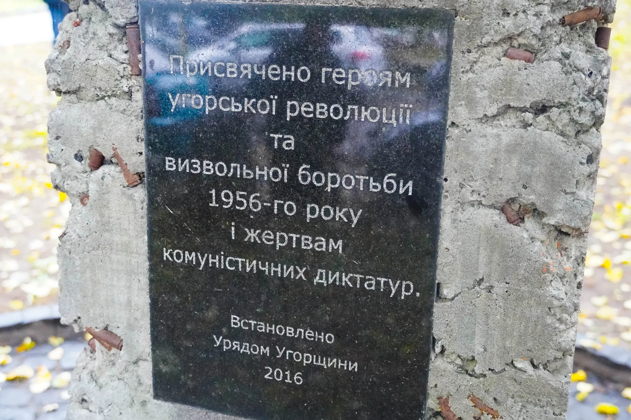В Ужгороді вшанували пам’ять жертв і героїв Угорської революції 1956 року