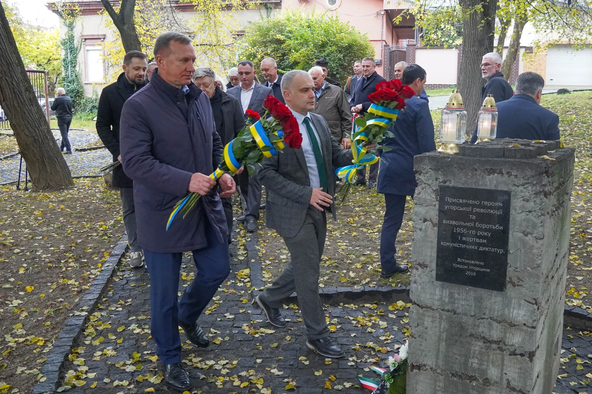 В Ужгороді вшанували пам’ять жертв і героїв Угорської революції 1956 року