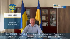 Ужгород запрошує на міжнародну конференцію ReBuild Ukraine у Варшаві: Представлення інвестиційних проєктів для відновлення міста