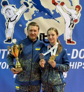 Ужгородка Марія Королович — чемпіонка світу з Таеквон-До