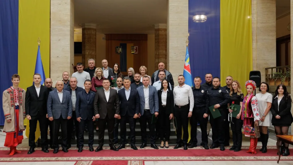 В Ужгороді вшанували працівників автомобільного та дорожнього господарства