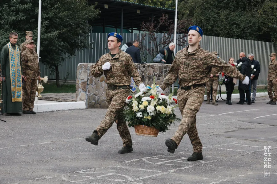 В Ужгороді урочисто відкрито меморіал пам’яті полеглих Героїв у День захисників і захисниць України
