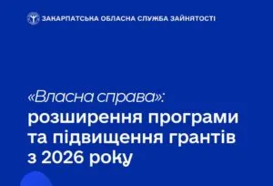 Підтримка молодих підприємців: мікрогранти для створення власного бізнесу до 200 тисяч гривень