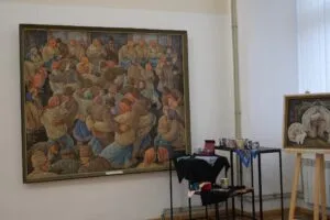 Відкриття виставки до 95-річчя Володимира Микити: Ужгород шанує видатного художника