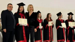Урочиста церемонія вручення дипломів магістрів факультету міжнародних економічних відносин