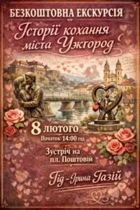 В Ужгороді стартує сезон безкоштовних екскурсій: як долучитися та що чекає на учасників