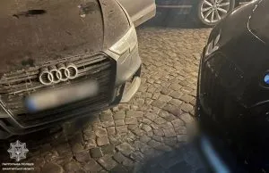 Нетверезий водій Audi спричинив ДТП в Ужгороді та отримав штрафів на понад 75 тисяч гривень