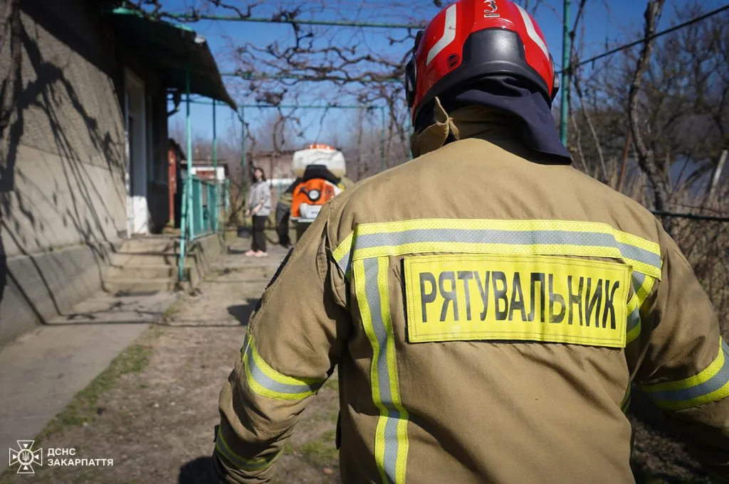 Рятувальники Ужгорода блискавично приборкали вогонь на Дендеші: небезпечна традиція обернулася протоколом Рятувальники Ужгорода блискавично приборкали вогонь на Дендеші: небезпечна традиція обернулася протоколом