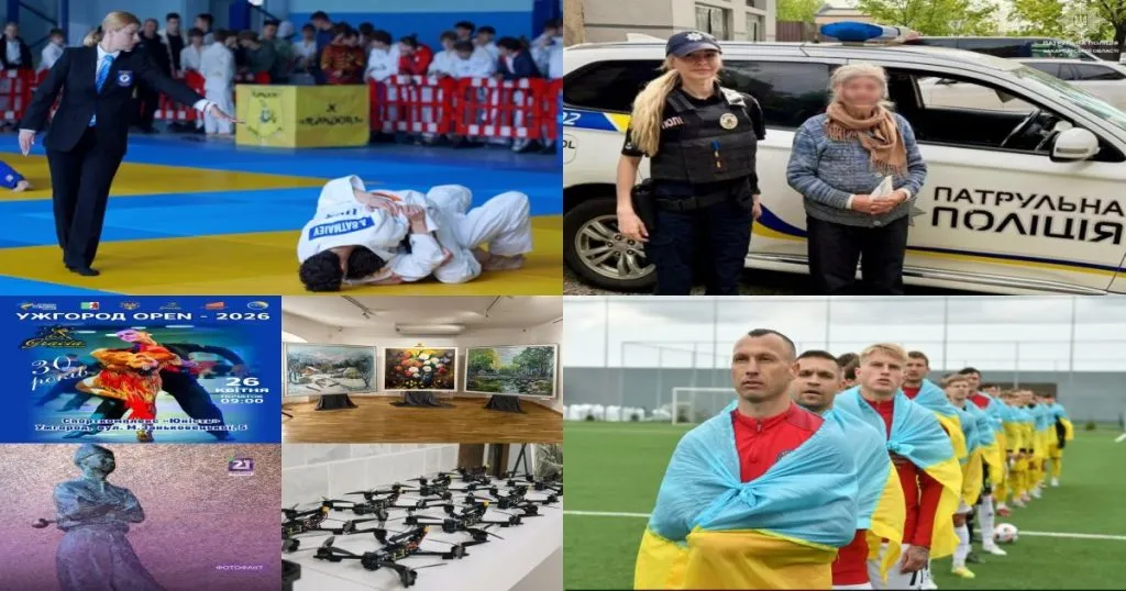 Нейроновини Ужгорода: Головні події за вчора, неділя, 19.04.2026 Нейроновини Ужгорода: Головні події за вчора, неділя, 19.04.2026