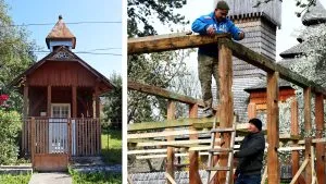 Ужгородський скансен отримає унікальну реліквію: рятують столітню каплицю закарпатських німців