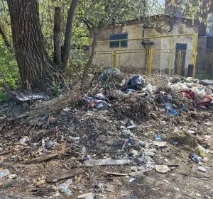 Ужгородські мешканці скаржаться на критичну антисанітарну ситуацію біля дитячого садка № 26