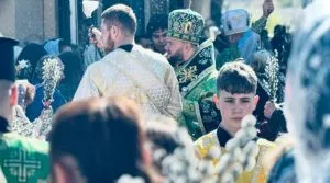 Ужгородський єпископ Варсонофій провів святкове богослужіння в єпархіальному храмі прп. Амфілохія Почаївського