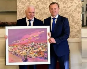 Делегація Ужгородської міськради долучилася до урочистостей у місті-побратимі Ніредьгазі