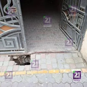 У центрі Ужгорода виявлено чергове провалля