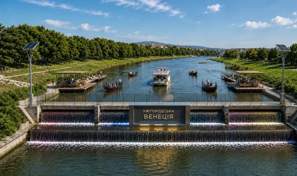 Ужгородська Венеція під питанням: чи здійсненна мрія про водний туризм на замуленому Ужі