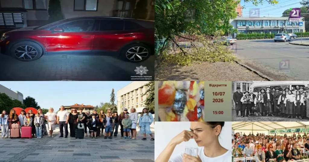Нейроновини | Підсумки дня в Ужгороді 06.07.2026: життя міста крізь призму подій