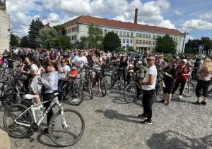В Ужгороді провели благодійний велозаїзд Big City Ride на підтримку ЗСУ