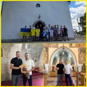 Андрій Шевченко відвідав Горянську Ротонду в Закарпатті