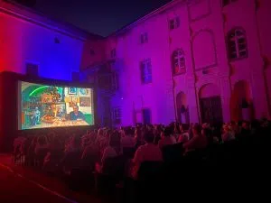 Ужгородський замок став майданчиком для закриття кінофестивалю «Кіно сусідів»