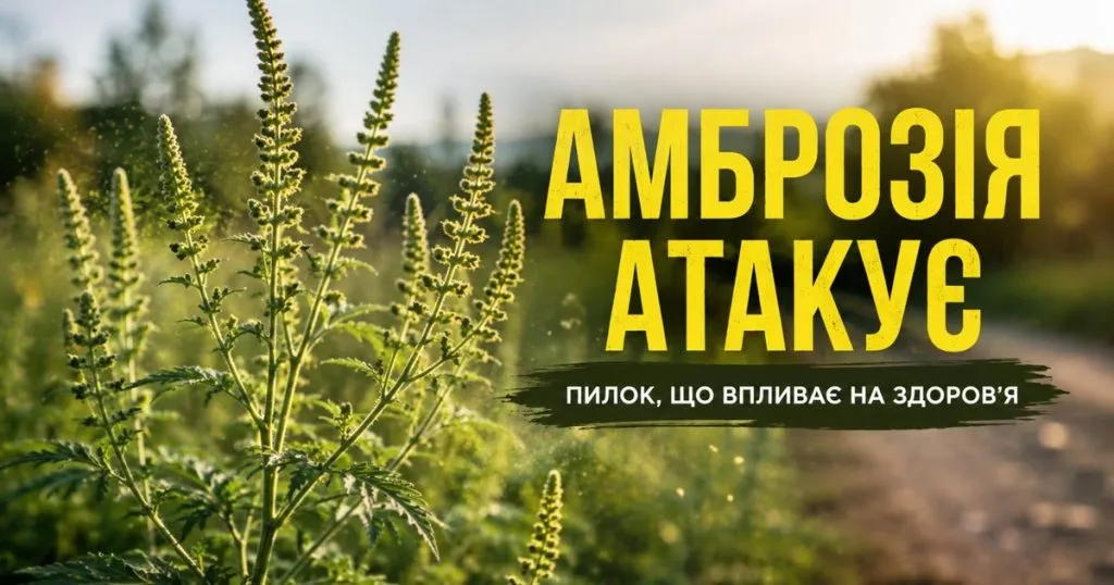 Інвазія амброзії в Ужгороді: причини поширення та методи боротьби