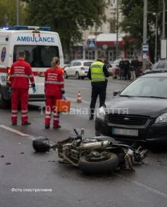 ДТП в Ужгороді: мотоцикліст отримав черепно-мозкову травму