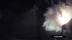 В Ужгороді охоронці оперативно ліквідували пожежу біля медичного центру
